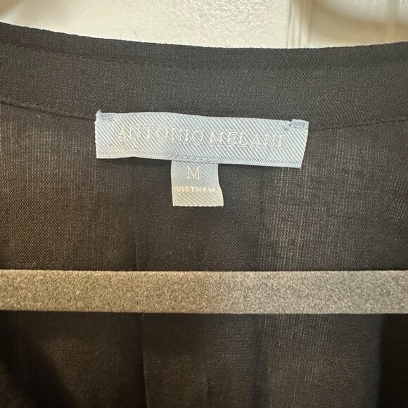 ANTONIO MELANI Black Blouse - Picture 5 of 5